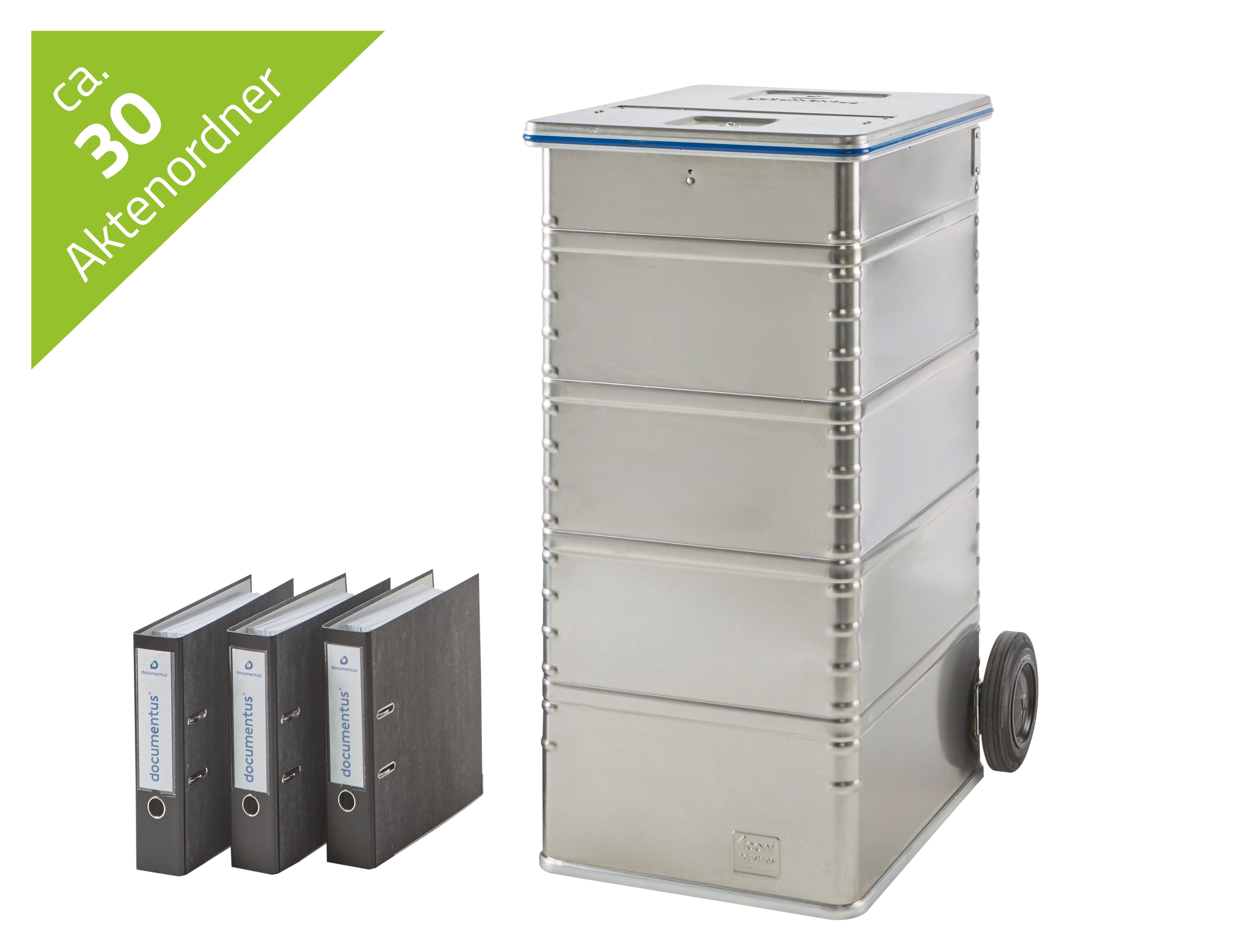 Sicherheitsbehälter 240 Liter für die Aktenvernichtung inkl. Aufstellpauschale