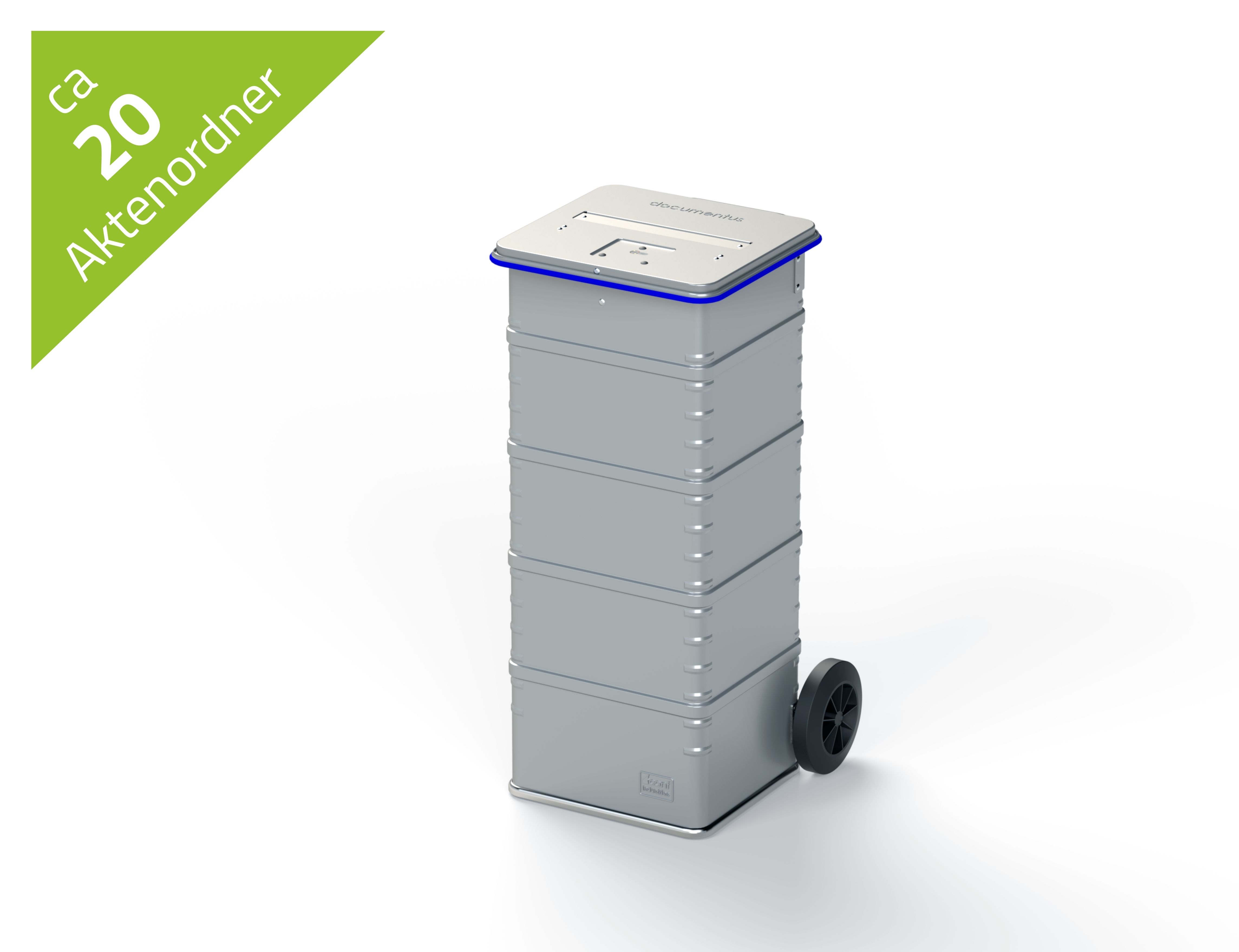 Sicherheitsbehälter 130 Liter für die Aktenvernichtung inkl. Aufstellpauschale